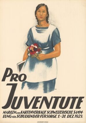 Pro Juventute – Marken und Kartenverkauf Schweizerische Sammlung für Schulkinder-Fürsorge (1923)