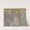 Procession de saints martyrs 4 (1877) by Pierre Puvis de Chavannes