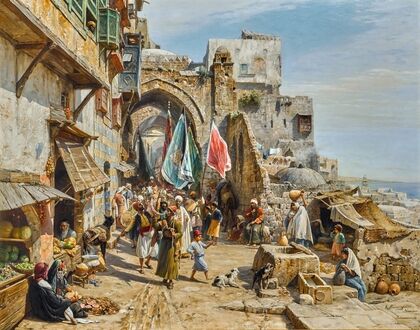 Procession In Jaffa