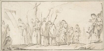 Procession of Monks and Flagellants (1696–1770)