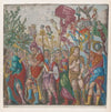 Procession of Musicians and others holding standards (1599)