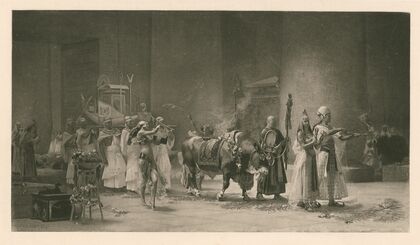 Procession of the sacred bull Apis (1879)