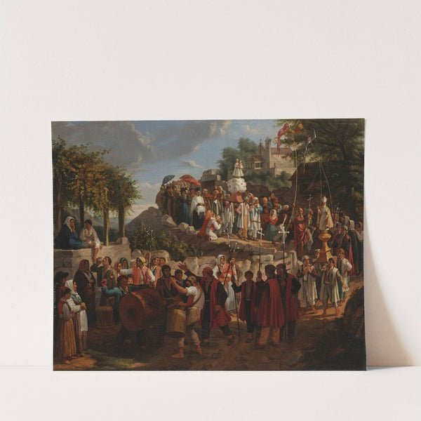 Procissão (1832-1839) by Auguste Roquemont