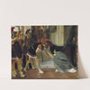Proclaiming Claudius Emperor, Opus XlVIII (1867) by Lawrence Alma-Tadema