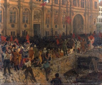 Proclamation De La République Le 24 Février 1848
