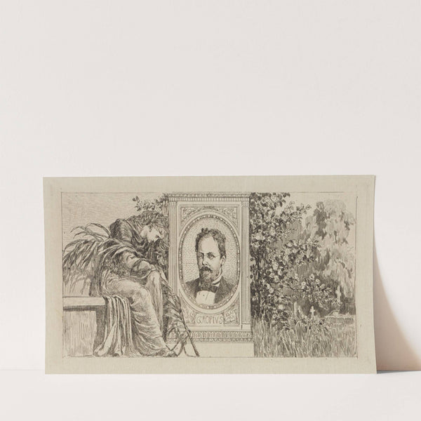Professor Gropius (1881) by Max Klinger