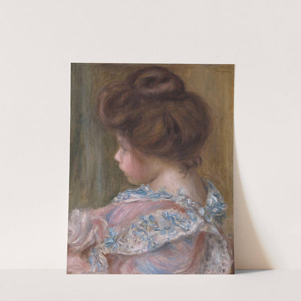 Profil de jeune fille (1895) by Pierre-Auguste Renoir