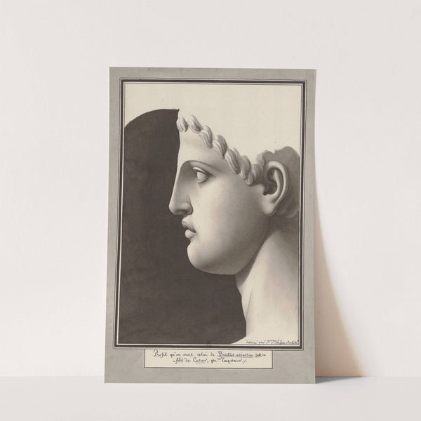 Profil qu’on croit celui de Brutus, assassin (et fils) de Cesar (1777-1825) by Jean Jacques Lequeu