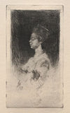 Profile Head of a Japanese Girl (1879)