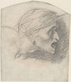 Profile of a Grotesque Head Facing Right