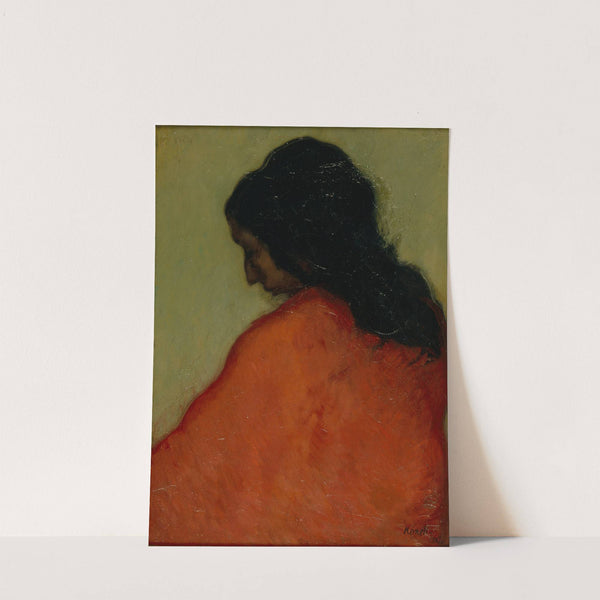 Profile Of A Gypsy by Isidre Nonell