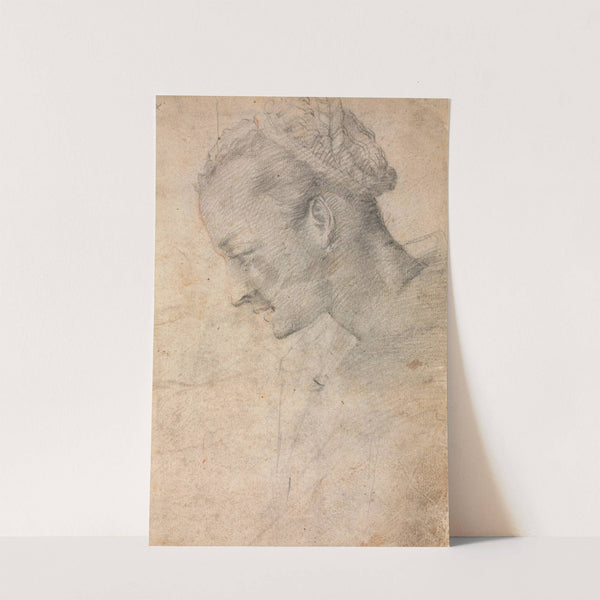 Profile of a Woman&#039;s Head (recto) by Alessandro Casolani