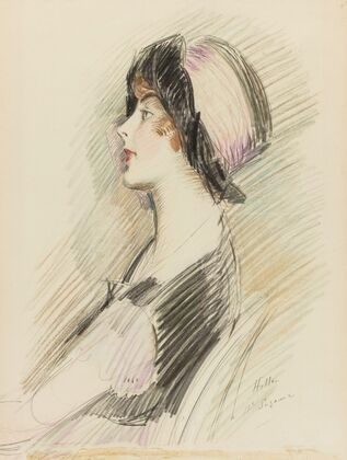Profile Of A Young Lady
