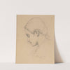 Profile of a Young Woman (1895) by Maria Klass-Kazanowska