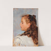 Profile Portrait of a Girl by Otto Friedrich