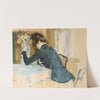 Profile Portrait Of A Young Lady by Paul César Helleu