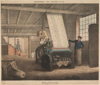 Progress of Cotton; #12 Printing