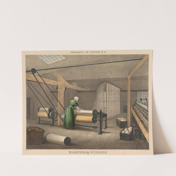 Progress of Cotton; #8 - Warping &amp; winding by James Richard Barfoot