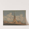 Projected Design for Fonthill Abbey, Wiltshire by James Wyatt