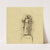 Projet de dessin de Saint André réalisé pour l’abbé Robineau Saint André sculpture sur un socle (1939) by Arthur-Joseph Gueniot