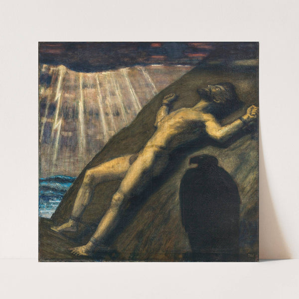 Prometheus (1926) by Franz von Stuck