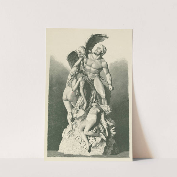 Prometheus and the ocean nymphs (1892) by Eduard Müller