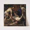 Prometheus Being Chained By Vulcan by Studio of Dirck van Baburen