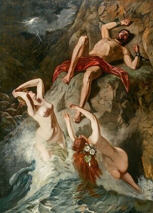 Prometheus, von den Okeaniden beklagt (I)