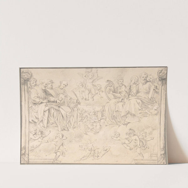 Prophets and Saints in Glory, after Bernardino Poccetti by Santi Pacini