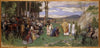 Proposed Decoration for the Walls in the Upper Hall of the NM. Ansgar Preaching Christianity