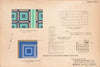 Proposed decorations for Fisher Building, Detroit.] [Soffit of stair no. 2.] [Elevator lobbies 202 & 302