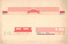 Proposed treatment for roller rink, Elizabeth, N.J.] [Wall elevations, royal scheme