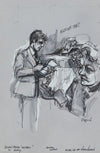 Prosecutor George Bolen reading to the jury a letter Jean Harris sent to Dr. Herman Tarnower
