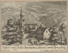 Prospect vom Closter Interlacken Löblichen Canton Bern gehörig (1740)