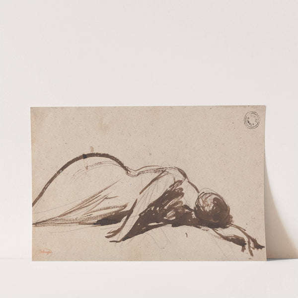 Prostrate Woman by George Romney