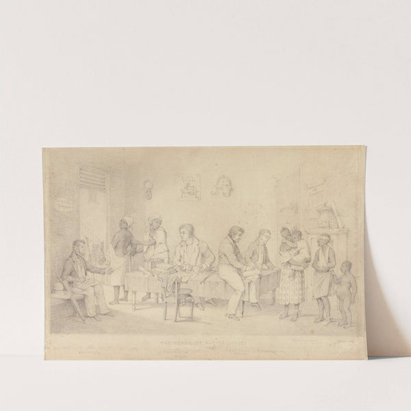 Protector of Slaves Office (Trinidad) by Richard Bridgens