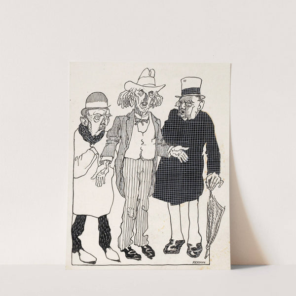 Protest tegen de Duurtewet, 1920 by Patricq Kroon