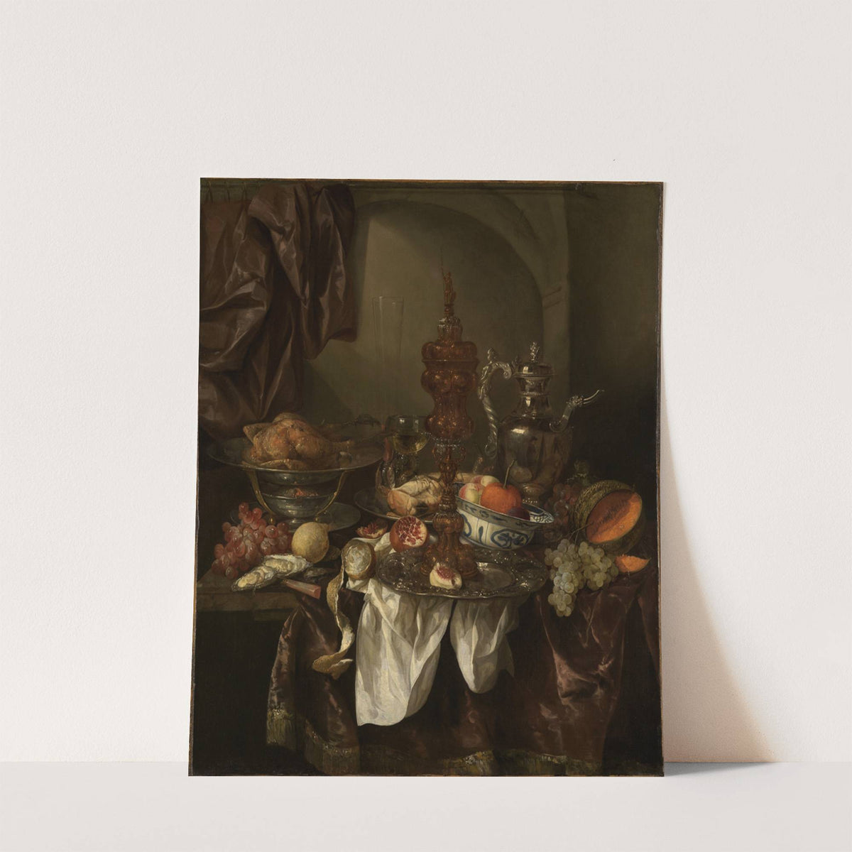 Prunkstillleben by Abraham van Beyeren