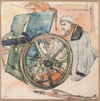 Przy armatce (1916)