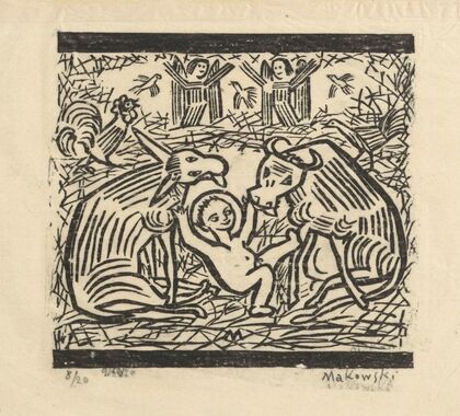 Przy żłobku (1924)