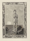 Psyche auf dem Felsen (Amor und Psyche, Opus V, Blatt 10)