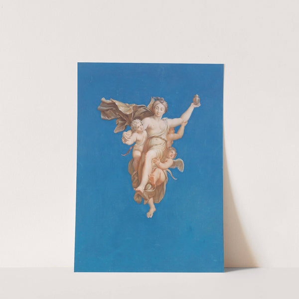 Psyche is carried to Mount Olympus by Erwin Speckter