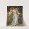 Psyche With Putti by Guillaume Seignac