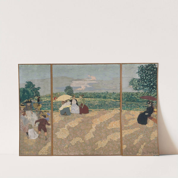 Public Gardens (1894) by Édouard Vuillard
