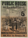 Public House. 48 rue du Four, St Germain (1900)