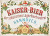 Publicity for Kaiser-Bier (1845)