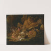 Puck and Fairies, from &#8216;A Midsummer Night&#8217;s Dream&#8217; (ca. 1850) by Sir Joseph Noel Paton