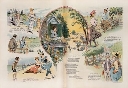 Puck’s summer salad (1902)