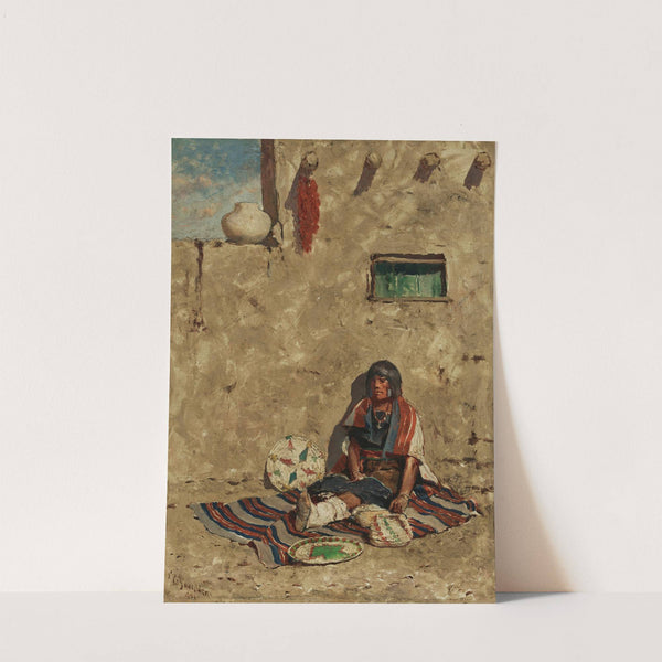 Pueblo Scene (1901) by Frank Paul Sauerwein