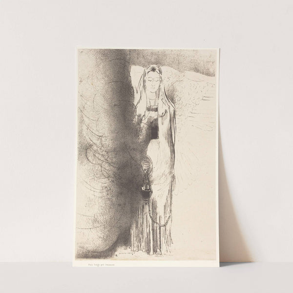 Puis l’ange prit l’encensoir (1899) by Odilon Redon